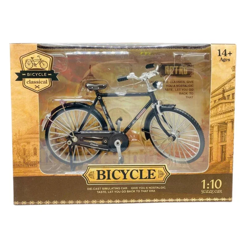 Classic Diecast Bicycle Toy For Kids