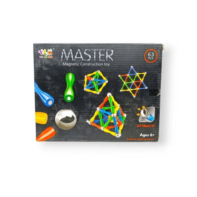 Magnetic Construction Blocks Education Toy For Kids