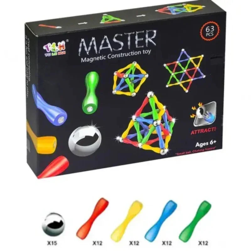 Magnetic Construction Blocks Education Toy For Kids