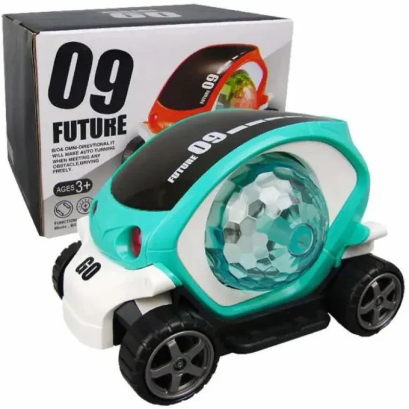 Electric universal rotating Car With Light   Music For Kids
