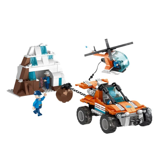 Cogo City Polar Rescue Building Block Set