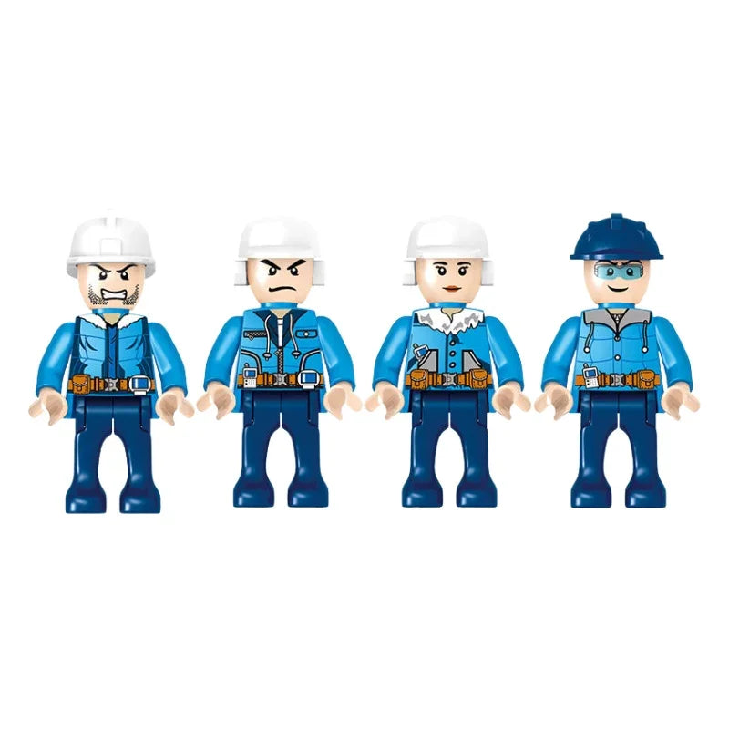 Cogo City Polar Rescue Building Block Set