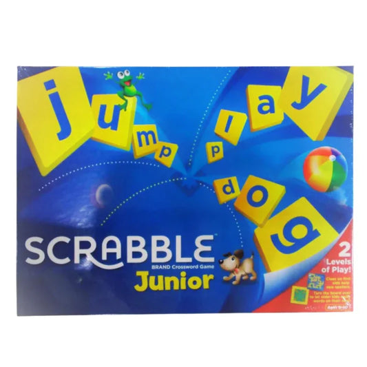 Scrabble Junior Crossword Board Game – Fun & Educational Multicolor Word Play for Kids