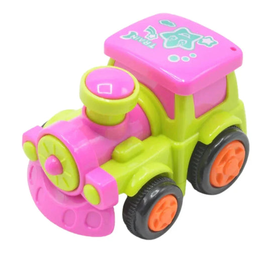 Colorful Push & Go Vehicle Set - Fun Cars and Mini Helicopters for Kids (Assorted)