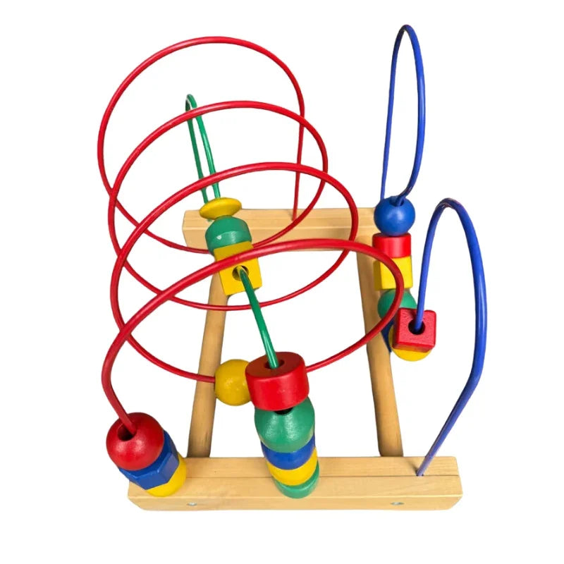 Wooden Bead Maze Adventure – Fun & Learning in Every Twist (Deal))