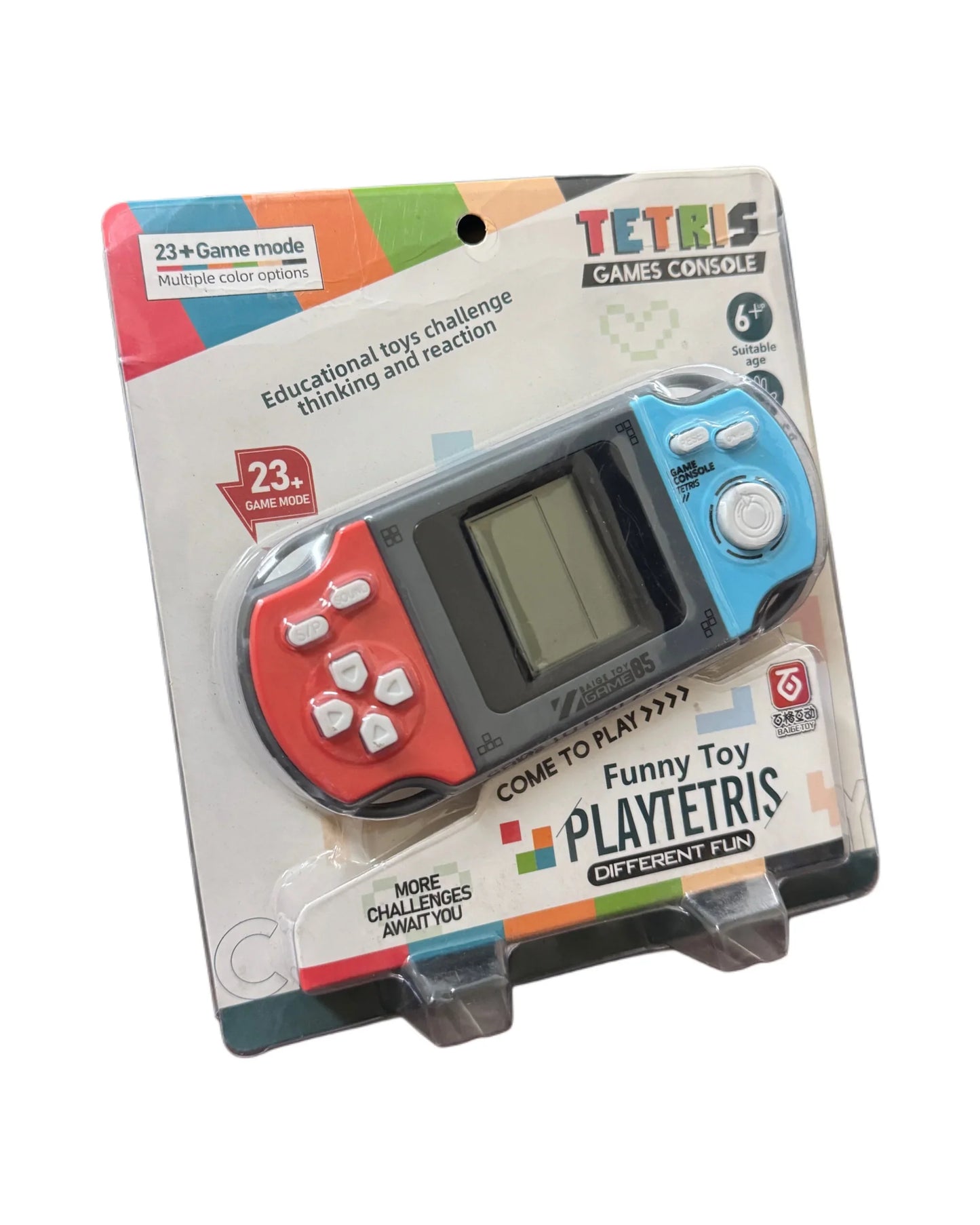 Classic Portable Handheld Brick Game Console – Retro Gaming Device for Kids Assorted