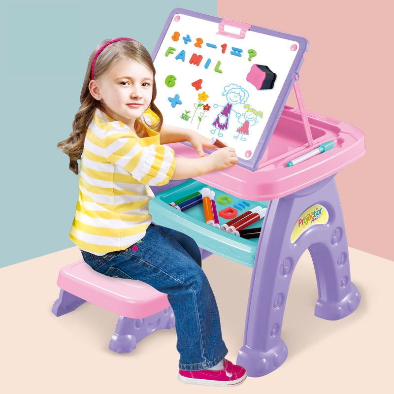 Creative Projector Art Drawing Table For Unisex