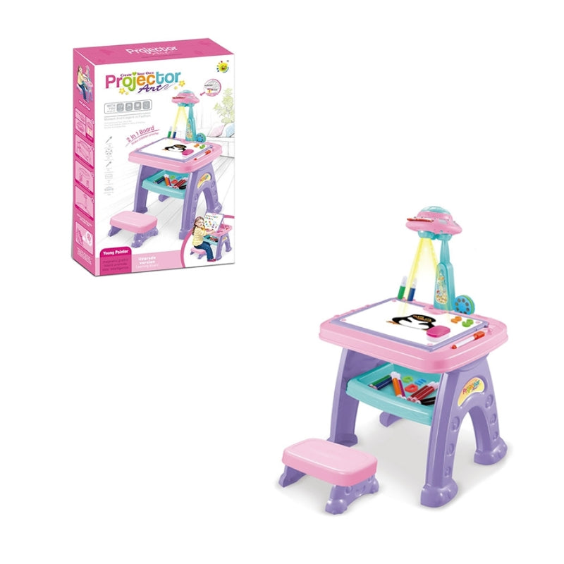 Creative Projector Art Drawing Table For Unisex