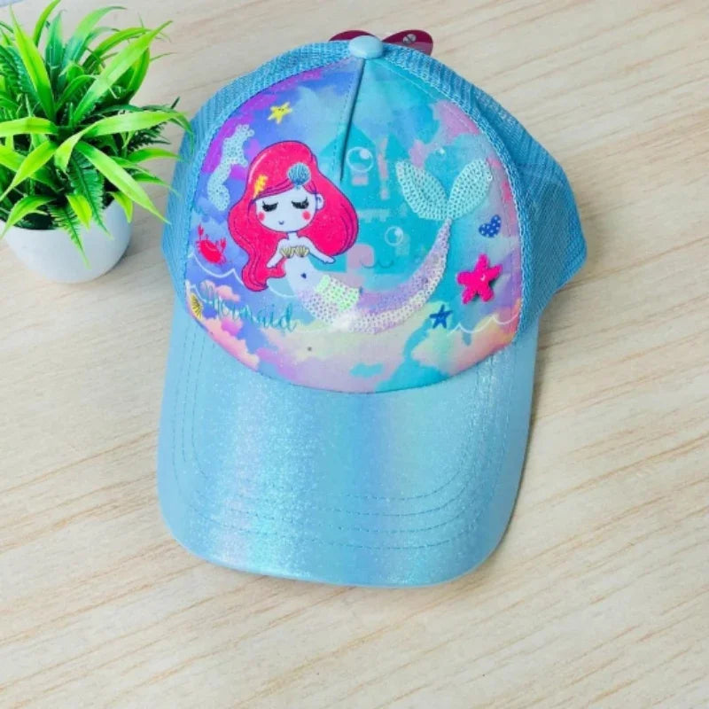 Aesthetic Cartoon Character Design Cap For Kids