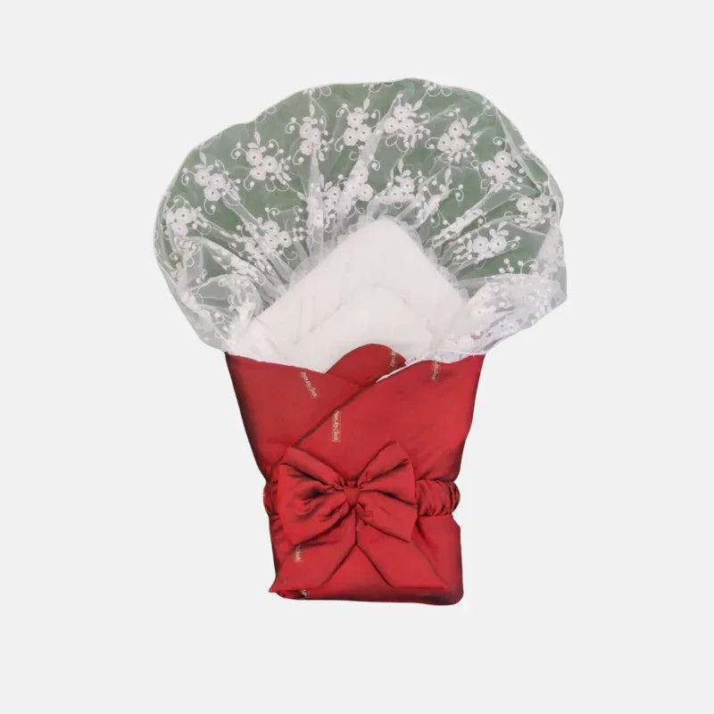 Soft & Beautiful Baby Nest For New Born Babies - Red