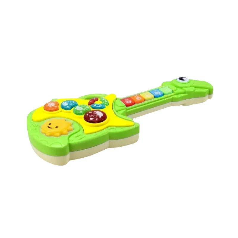 Cute Dino Design Musical Toy Guitar for Kids