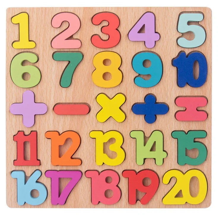 Wooden Puzzle for Toddlers – A Classic Learning Adventure 1 PCS