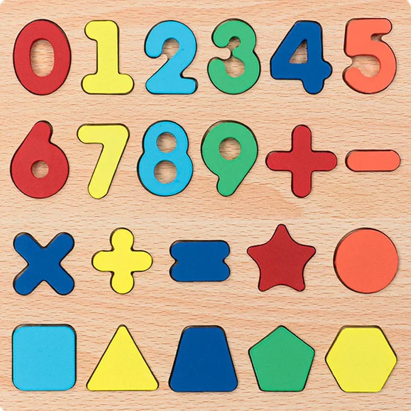 Wooden Puzzle for Toddlers – A Classic Learning Adventure 1 PCS