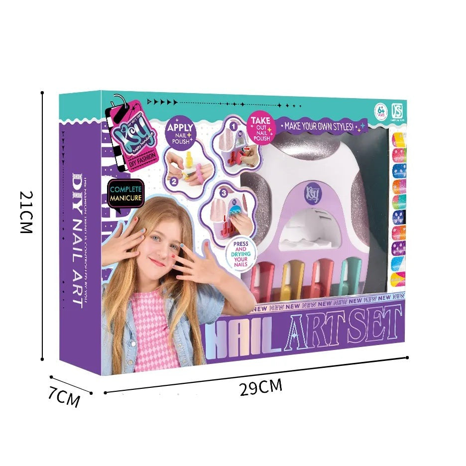 Deluxe Nail Art Kit for Kids – DIY Fashion Fun at Home