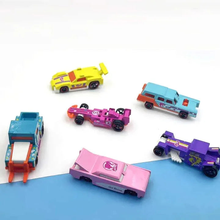 Die-Cast Mini Sports Cars Pack – Colorful Pull Back & Toy Vehicles Assorted