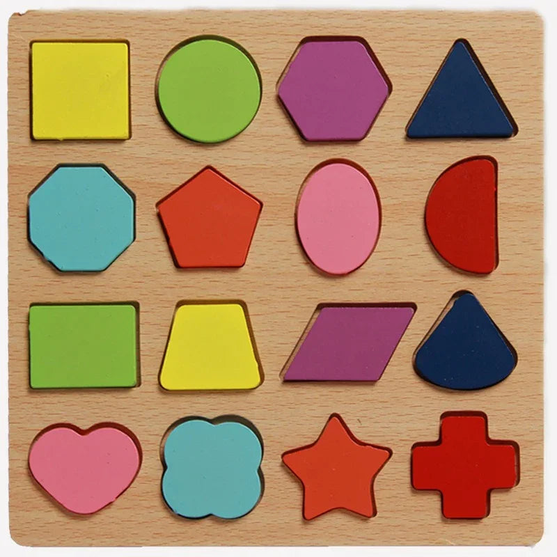 Wooden Puzzle for Toddlers – A Classic Learning Adventure 1 PCS