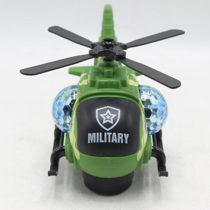 Military Spray Helicopter Toy with Light and Music – Action-Packed Aerial Fun for Kids