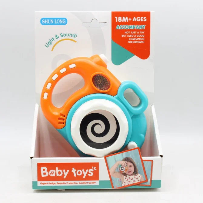 Elegant Design Toy Camera with Light Sound Fun Pretend Play for Kids