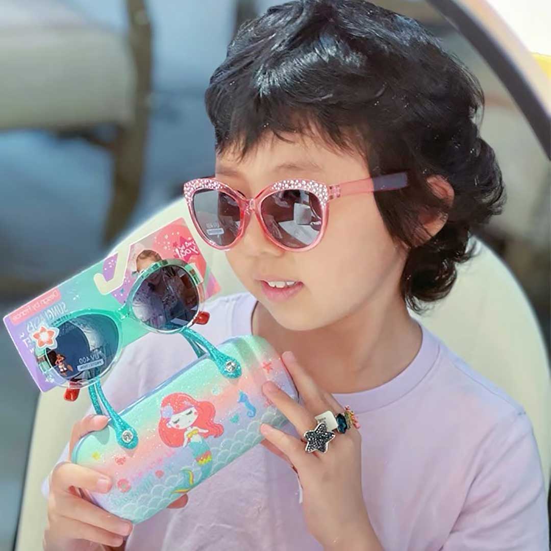 Kids Sun Glasses With Case