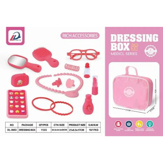 Princess Dress-Up Handbag Set – Stylish Pretend Play for Little Fashionistas