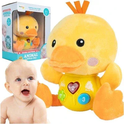 Animal Little Soothing Musical Duck Toy Lights Babies (6+ Months)