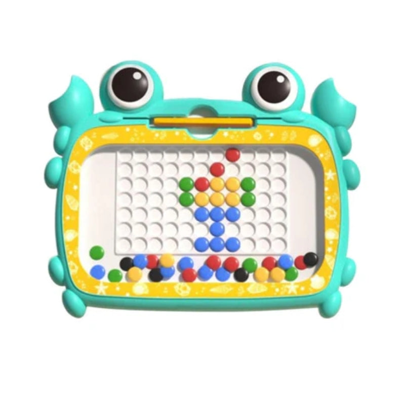 Crab Magnetic Sketchpad Matching Fun with 20-Sided Reference Cards