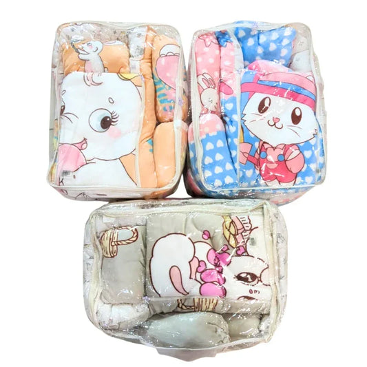 Cartoon Theme Baby Bedding Set Colorful Comfort with a Fun Touch