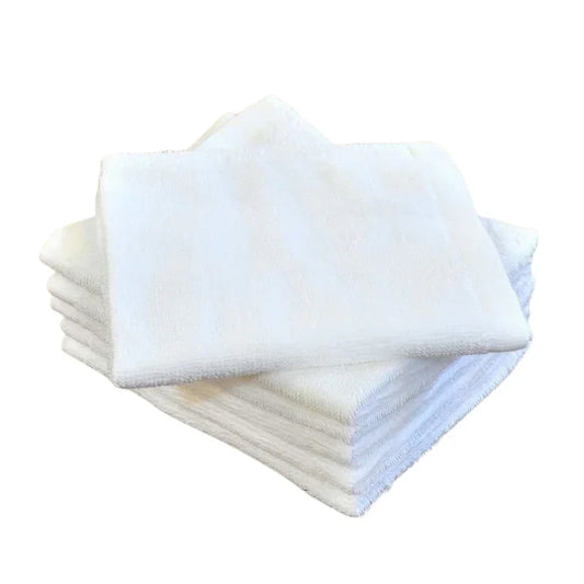 Premium White Hotel Face Towel  100  Cotton Soft Bath Towel