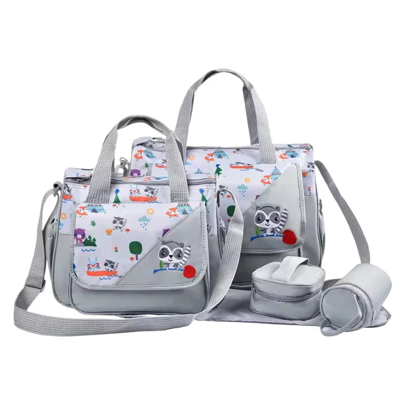 Multifunctional Large Capacity Maternity Bag Kit Ultimate Baby Diaper Travel Set for Moms