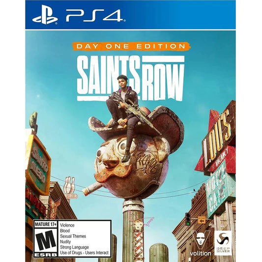 Saints Row Day One Edition Game For PS4 Games