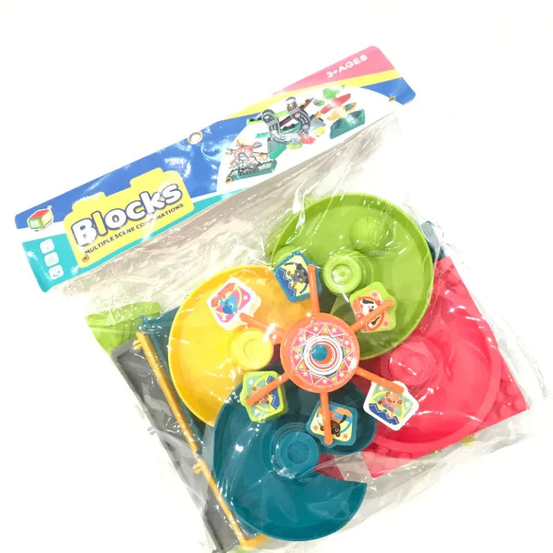 Toys Amusement Park Building Blocks Set – Creative Fun for Little Architects