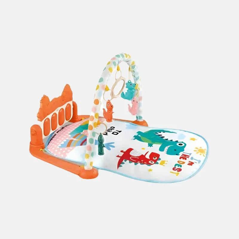 Multifunctional Dino Piano Gym Fitness Rack For Babies