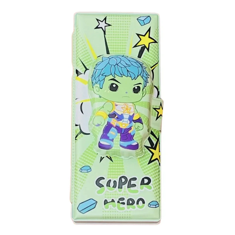 Super Hero Unique 3D Design Pencil Box For Boys