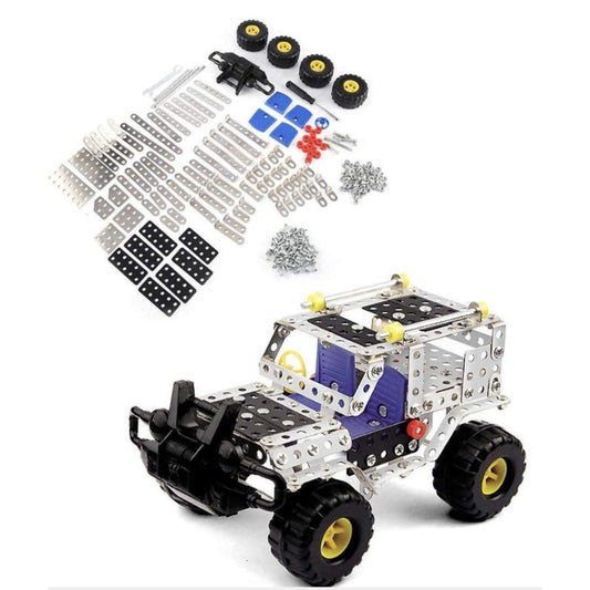 IntelloPlay Metal Toy 274 Pieces STEM Building & Construction Set