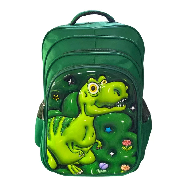 3D (16) Inches Trolley School Bag For Boys