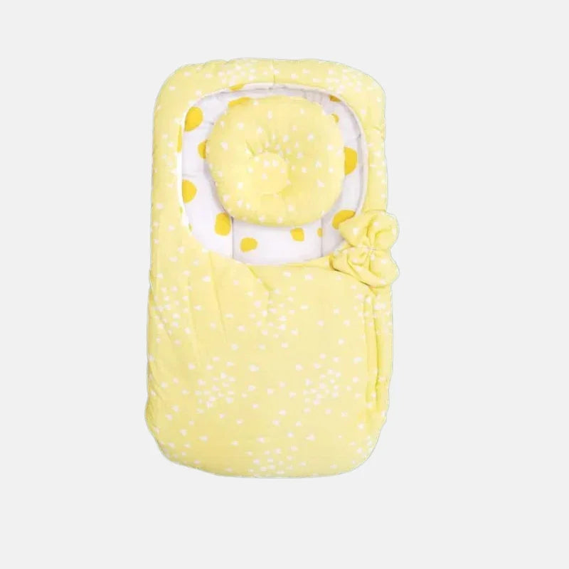 Unicorn Soft Baby Nest (Yellow) (22463)