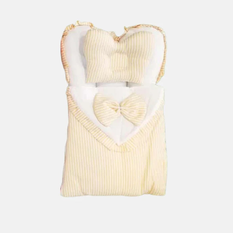 Heart Shaped Soft Baby Nest (Peach) (23848)
