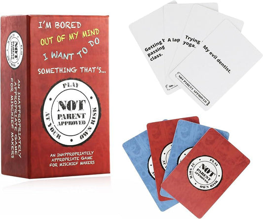 Not Parent Approved: A Fun Card Game for Kids