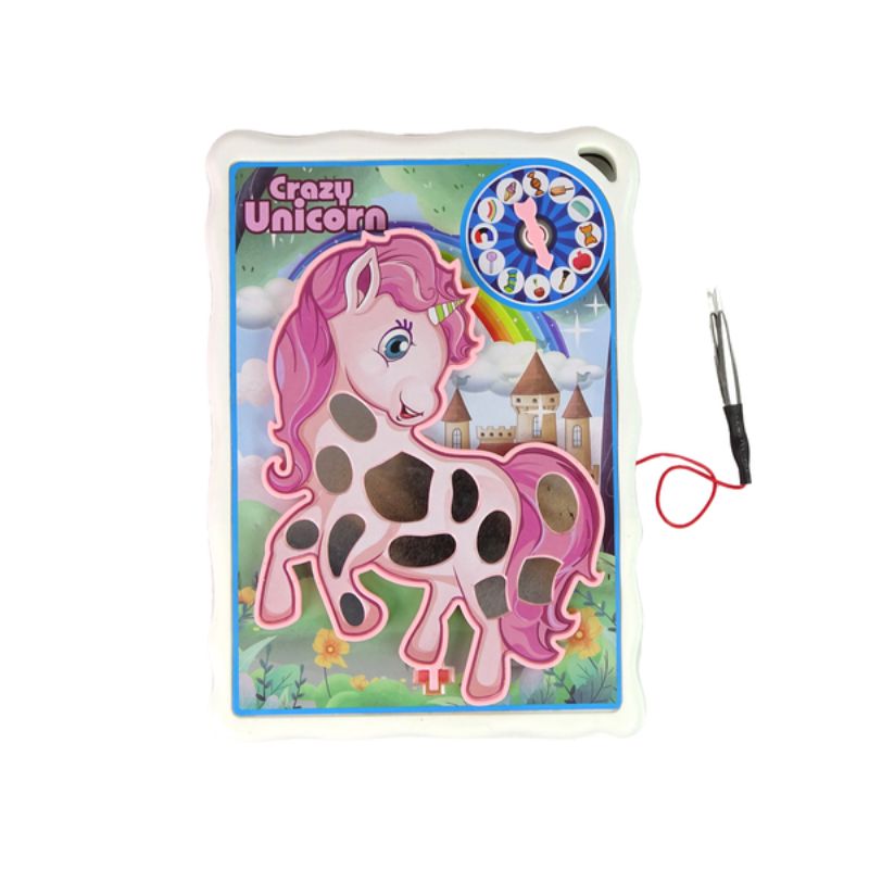 Unicorn Crazy Pony Arcade Game Pink