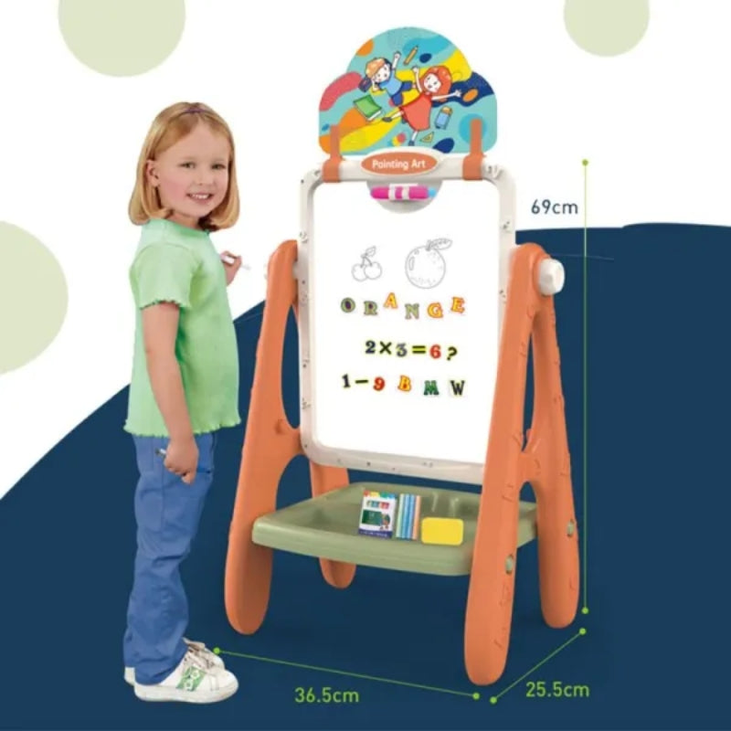 Double Sided Drawing Board Educational Toy For Kids