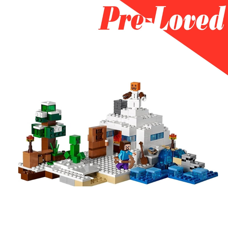 Pre-Loved LEGO Minecraft The Snow Hideout (21120) Building Set