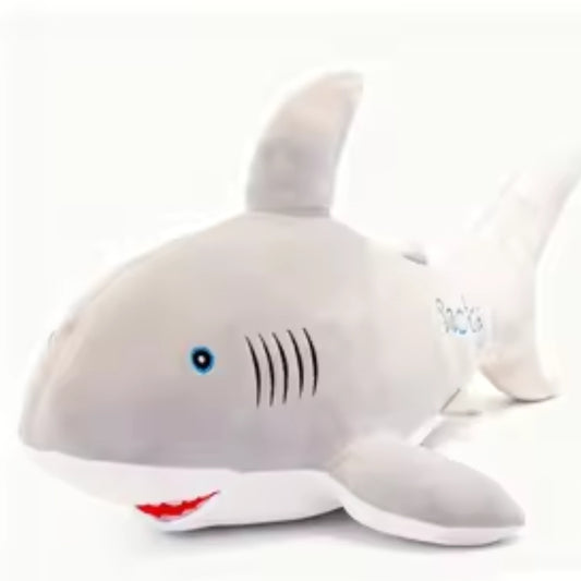 Cute Ocean Shark Plush Toy with Soft Fins & Embroidered Details(60 CM) (Deal)