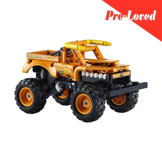 LEGO® Technic Monster Jam™ El Toro Loco™ 42135 Model Building Kit; 2-in-1 Pull-Back Toy