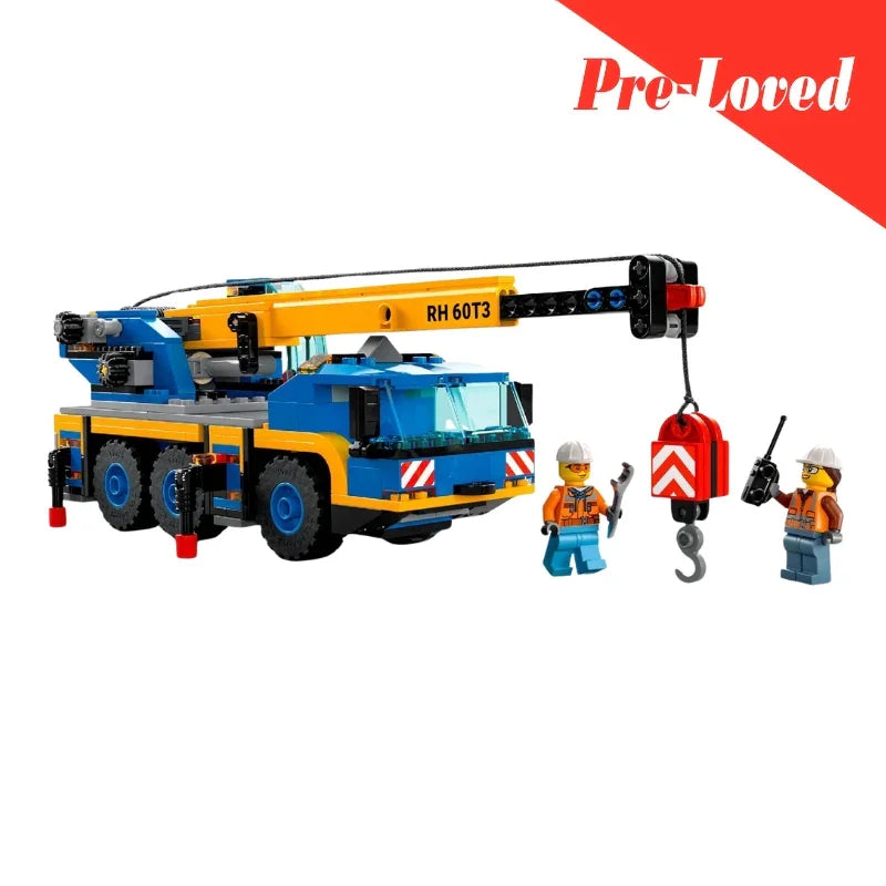LEGO City Great Vehicles Mobile Crane Truck Toy Building Set 60324
