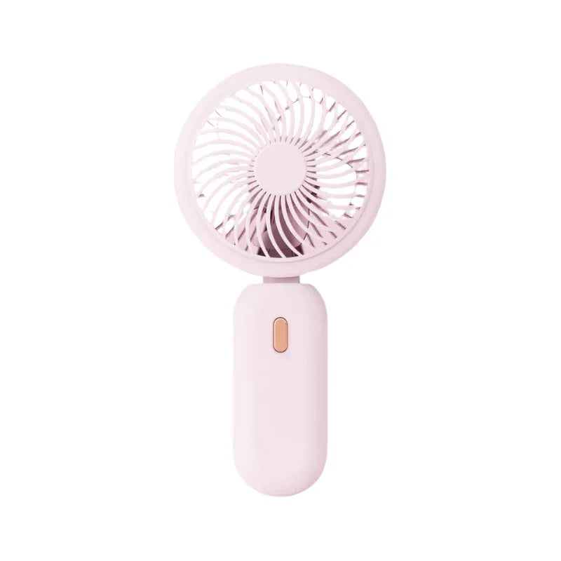 Portable USB Rechargeable Mini Fan Foldable 3 Speed Cooling Power