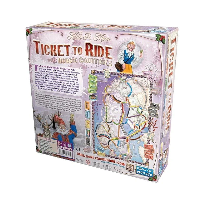 Ticket to Ride Nordic Board Game
