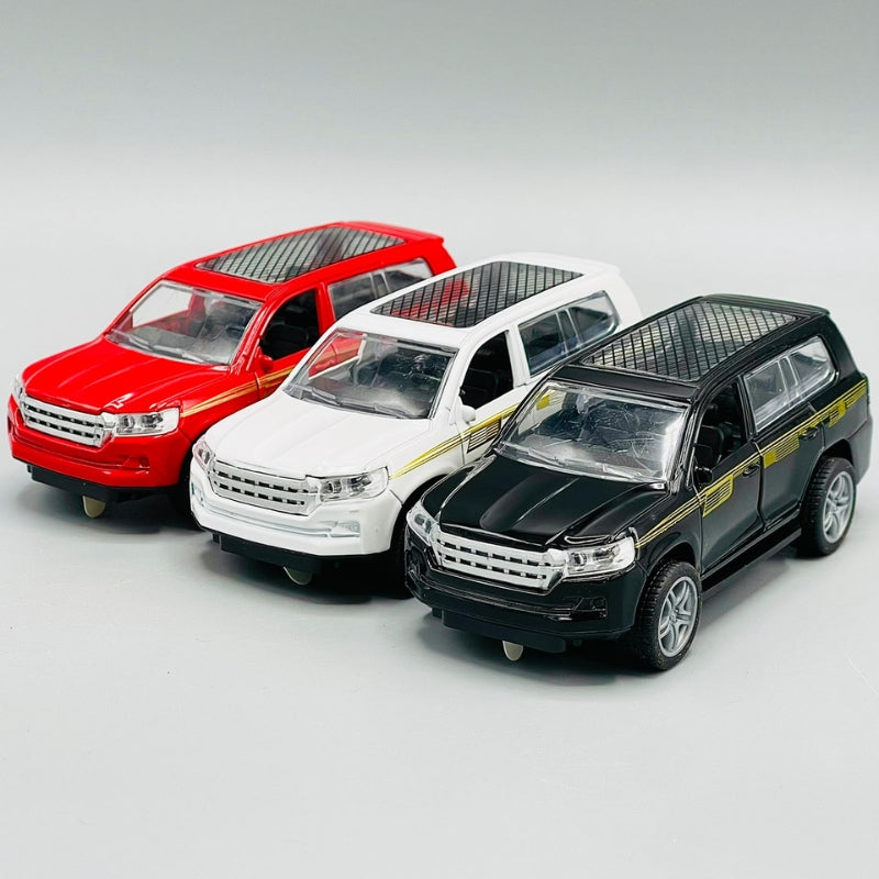 Diecast Light Sound Metal Land Cruiser Model Price In Pakistan l toygenix .pk Toygenix.pk