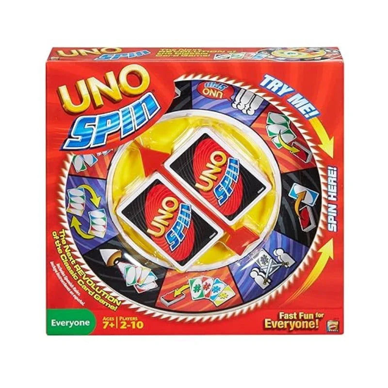 UNO Spin Wheel Card Game
