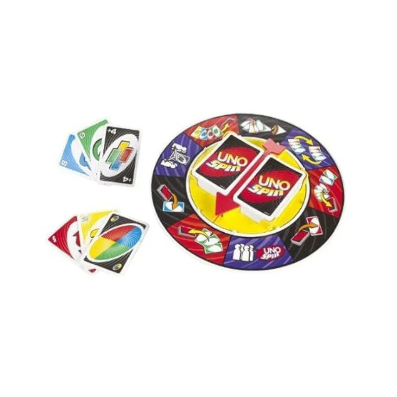 UNO Spin Wheel Card Game