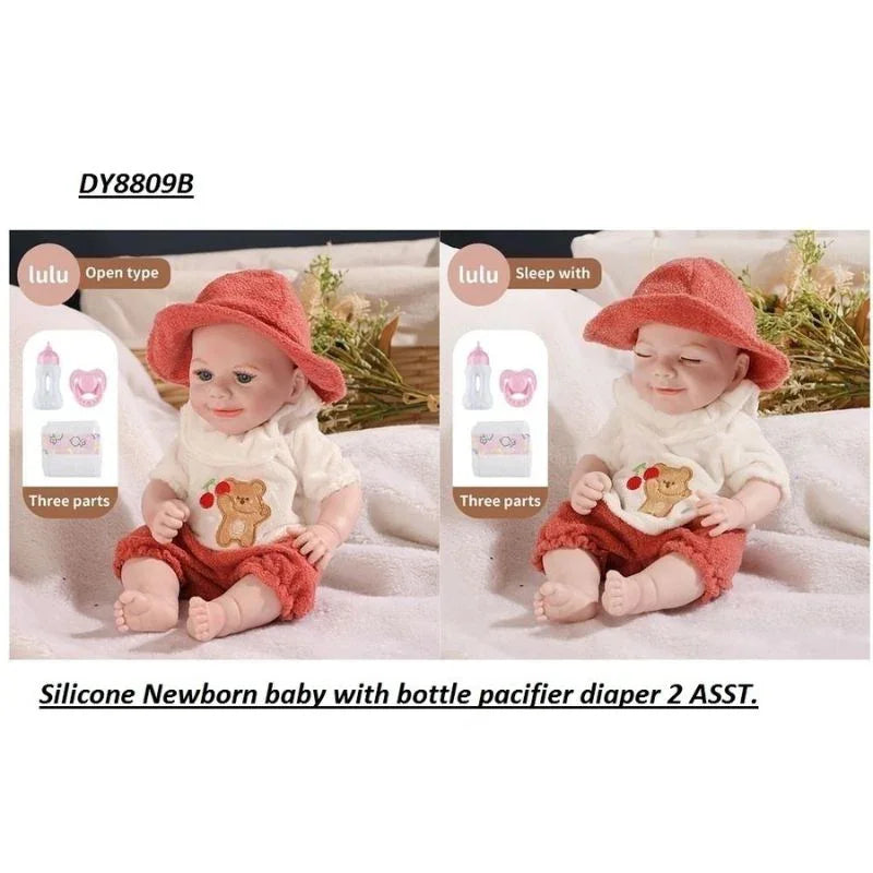 Lovely Baby Best Partner Cut Doll With Bottle & Diaper For Kids